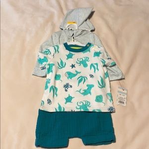 Cat & Jack Three Piece outfit 12 month NWT
